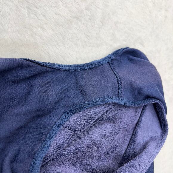 Lisa Marie Fernandez Yasmin Drawstring One-Piece Swimsuit Blue Sz. 3 US 6 - 8 - Picture 6 of 9